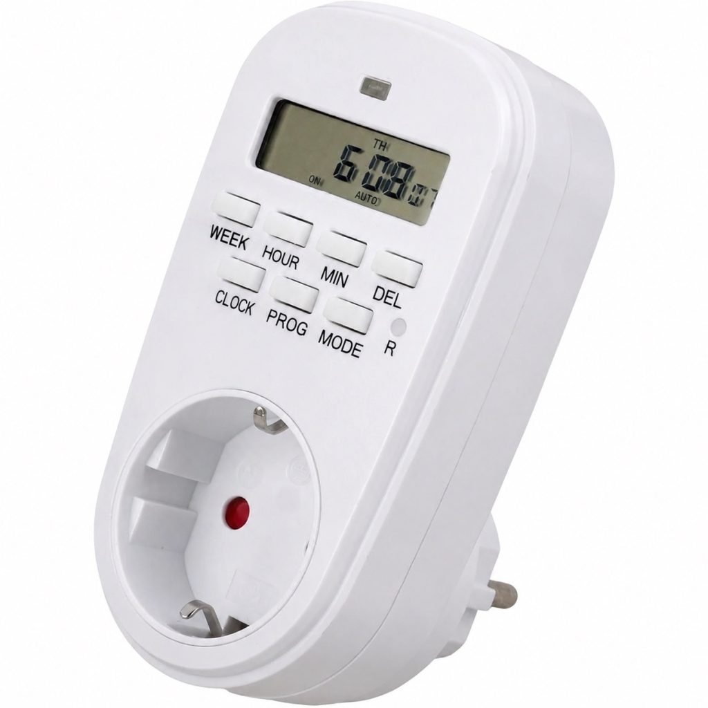 پریز تایمردار دیجیتال هفتگی DT1L