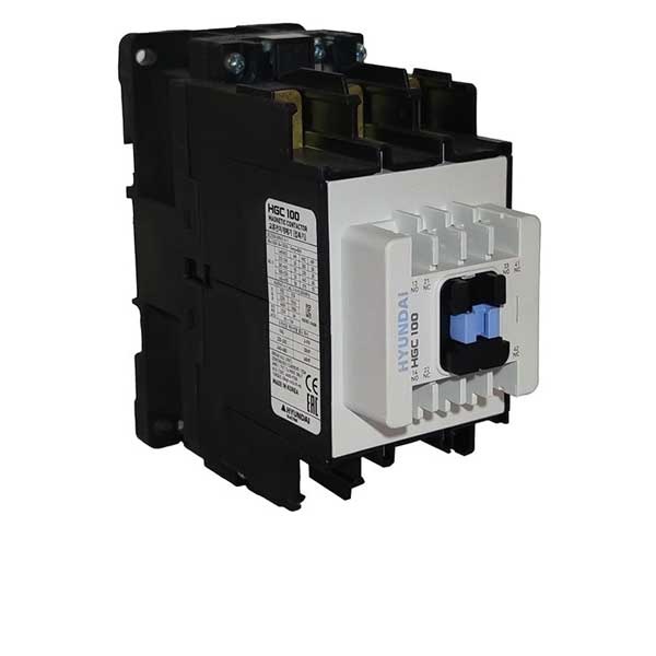 کنتاکتور 100 آمپر هیوندای HGC 100 اصل با گارانتی شرکتی