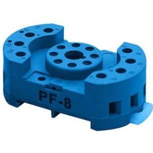 سوکت 8 پایه دوکنتاکت کد PF-8PIN
