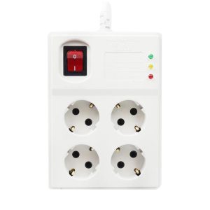 محافظ برق 4 خانه کامپیوتر آنالوگ پارت الکتریک کابل 3 متر کد 894
