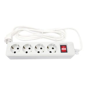 چهار خانه ارتدار پارت الکتریک با کابل 1.8 متری کد 293