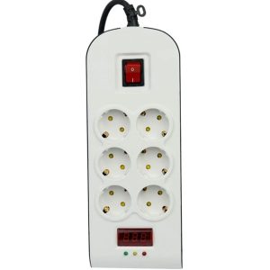 محافظ برق 6 خانه پارت الکتریک کابل 5 متر کد 8796