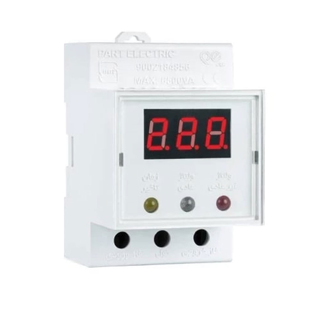 Part-Electric-Miniature-Voltage-Protector-Model-2835 محافظ ولتاژ ورودی مینیاتوری پارت الکتریک کد 2835
