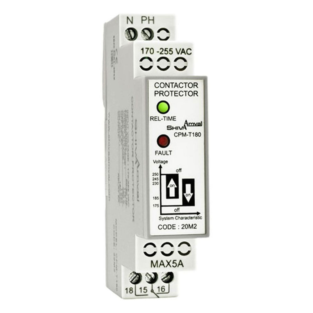 محافظ کنتاکتور 1 ثانیه سری M شیوا امواج CPM-T1 کد 20M2