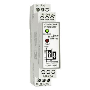 محافظ کنتاکتور 180 ثانیه سری M شیوا امواج CPM-T180 کد 20M2