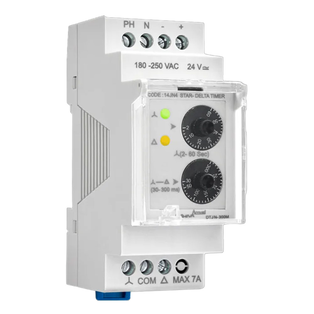 تایمر ستاره مثلث سری N شیوا امواج مدل DTJN-300M کد 14JN4