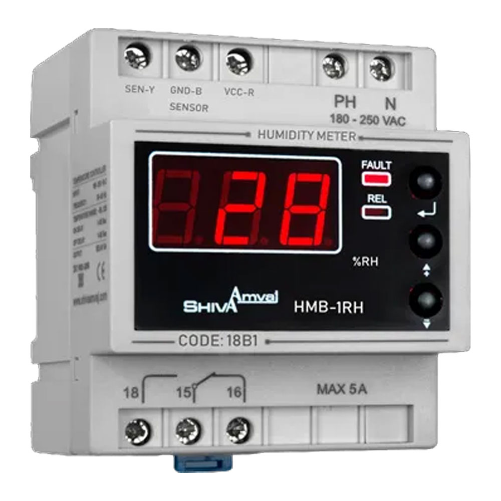 Shiva-Amvaj-HMB-1RH-Humidity-Sensor رطوبت سنج با سنسور شیوا امواج مدل HMB-1RH کد 18B1