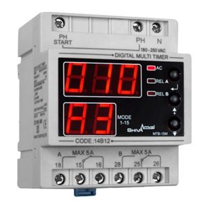 مولتی تایمر دیجیتال شیوا امواج مدل MTB-15M کد 14B12