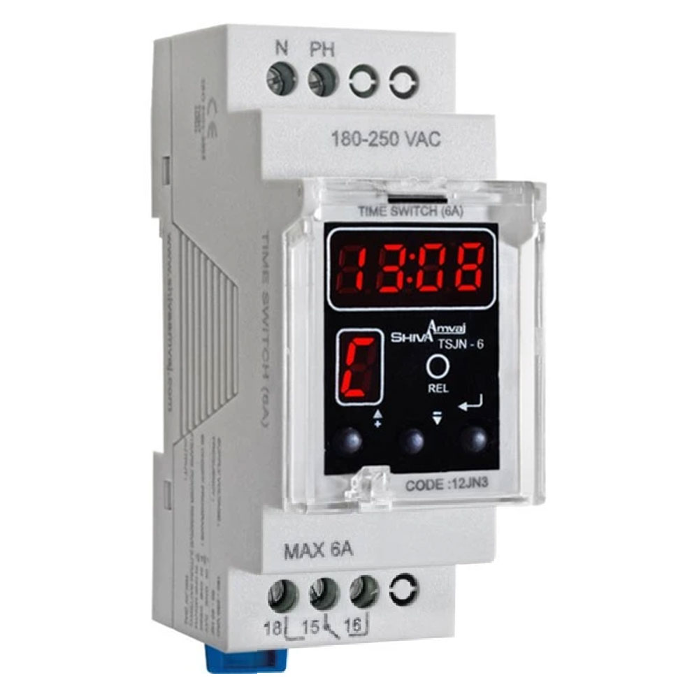 ساعت فرمان 6 آمپر سری N شیوا امواج مدل TSJN-6 کد 12JN3