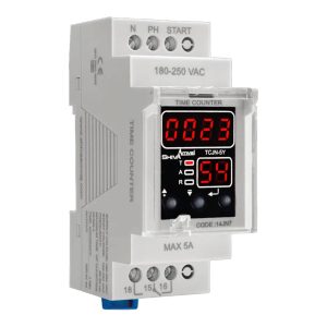 ساعت کار با رله خروجی قابل تنظیم سری N شیوا امواج مدل TCJN-5Y کد 14JN7