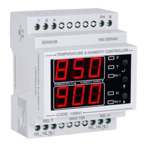کنترل کننده دما و رطوبت شیوا امواج مدل THBN-100 کد 15BN1