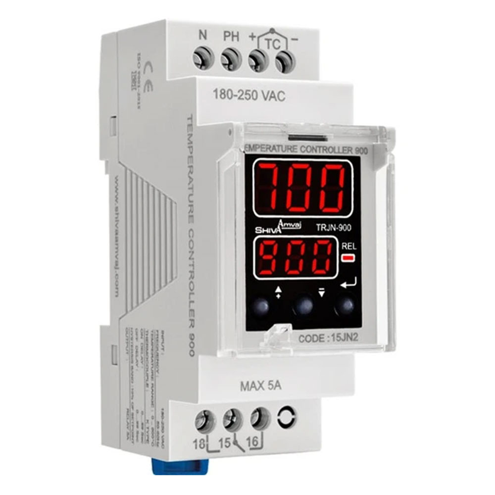 ترموستات 0 تا 900 درجه سانتی‌گراد سری N شیوا امواج TRJN-900 کد 15JN2