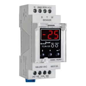 ترموستات 50- تا 125درجه سانتی‌گراد سری N شیوا امواج TCJN-125 کد 15JN3