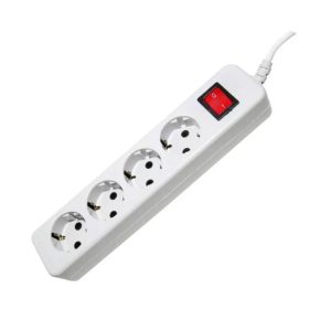 چهار خانه ارت دار پارت الکتریک مدل شهاب کابل 1.8 متر کد 648