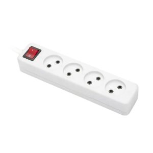 چهار خانه بدون ارت پارت الکتریک مدل شهاب کابل 1.8 متر کد 651